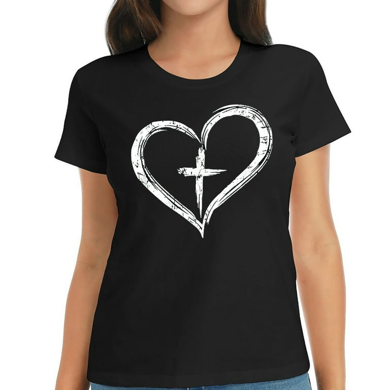 Christian Women T shirt Wear Love Everywhere Christian Women T shirt Wear Love Everywhere