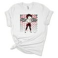 thumbnail image 1 of Womens Sugar Spice Betty Boop Short Sleeve T-shirt Graphic Tee Graphic Tee-White-xl, 1 of 4