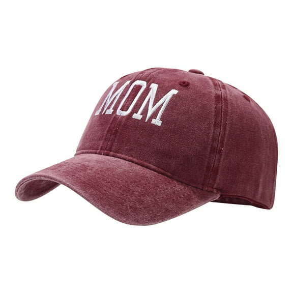 Womens Summer Baseball Cap Mom Dad Hats Fathers Mom Dad Gifts Hat Embroidered Adjustable Gift For Couples Parents Sun Hats for Men