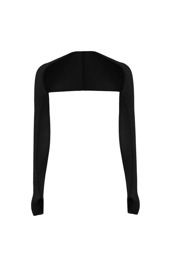 Womens Summer Bolero Shrug Anti-UV Golf Cooling Shawl Arm Sleeve with Thumb Hole for Sun for Protection Driving Arm Warm