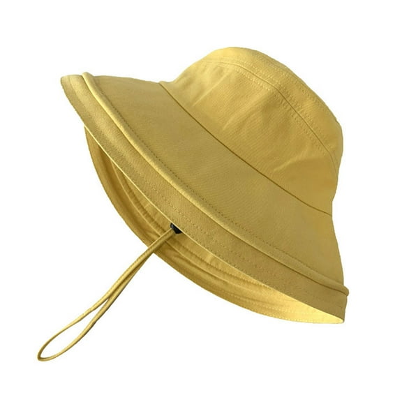 Womens Summer Bucket Hat UV Protection Sun Hats for Outdoor Travel Beach Fishing for Daily Wear