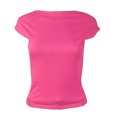thumbnail image 1 of Womens Summer Cap Sleeve Tops Business Casual Crewneck T Shirts Trendy Outfits Beach Vacation Clothes Fashion Blouses, 1 of 6