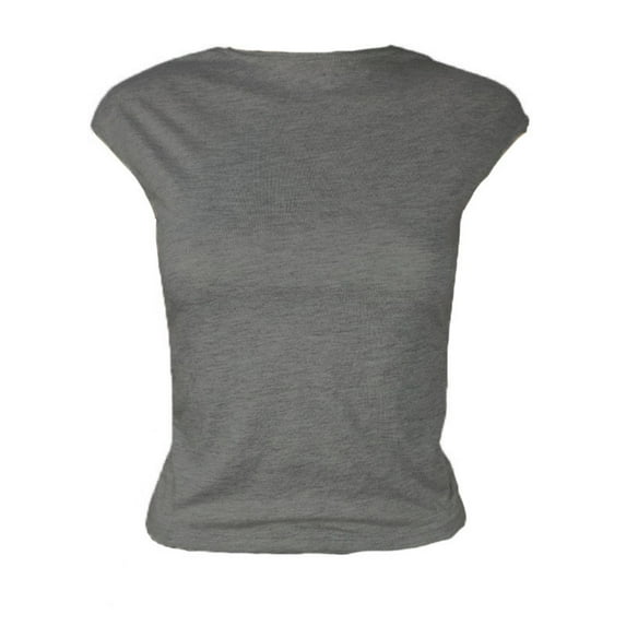 Womens Summer Cap Sleeve Tops Business Casual Crewneck T Shirts Trendy Outfits Beach Vacation Clothes Fashion Blouses
