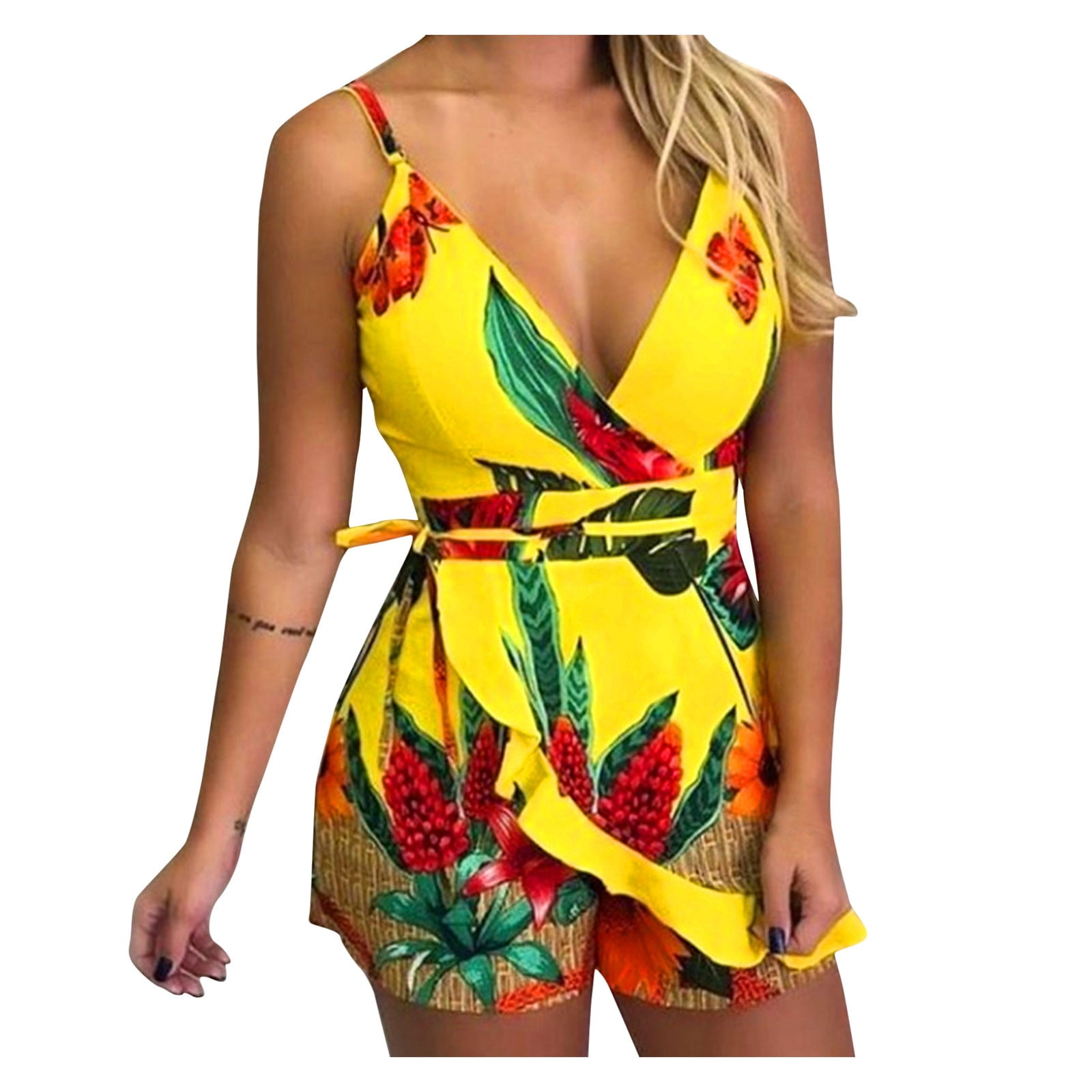 Sleeveless Jumpsuit Women's Rompers Amazon Womens Summer