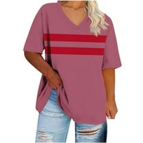 Womens Summer Clothes,Summer Shirts for Women,Oversized-Neck Short Sleeved Solid Summer Base Shirt Sports T-Shirt,T-Shirts for Women