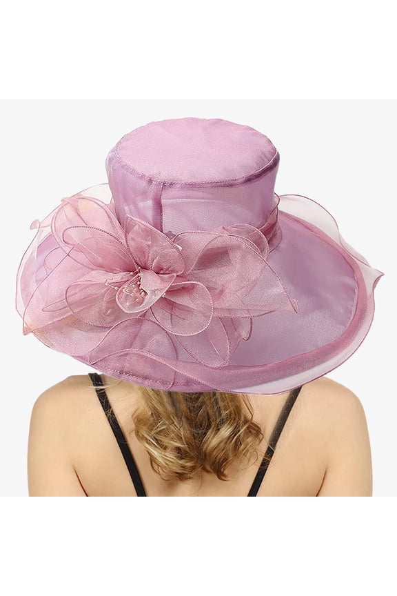 Womens Summer Dress Hat Wide Leaf Flower Bridal Shower Hat Sun Hats Beach Hat Solar Escape Hats Boating Hat Tennis Hat Roll up Beach Hat for Women Beach Mens Fedora Hats Summer Calf Hair Hat