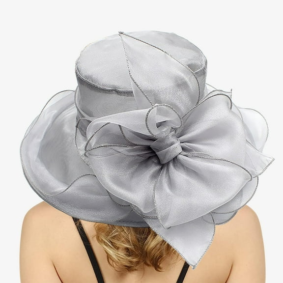 Womens Summer Dress Hat Wide Leaf Flower Bridal Shower Hat Sun Hats Beach Hat Women Beach Bags Haddock Hat Ladies Visors for Women Circa Hats Overhead Visor Cap Beach Men Woman Beach Bags Floppy