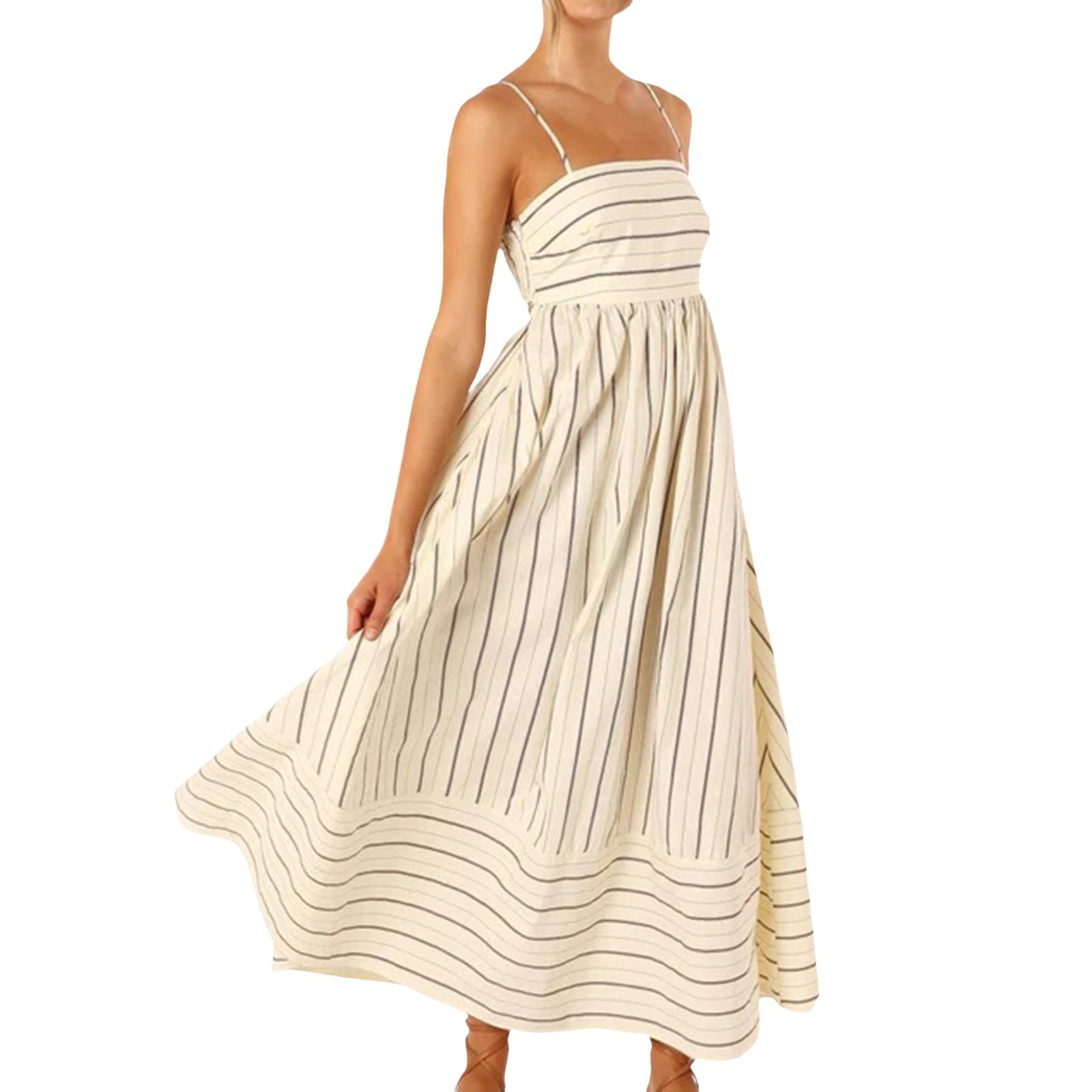 Backless Suspender Elegant Party Women Sleeveless V-Neck Cutout Bodycon Mini Sundress Beach Dress