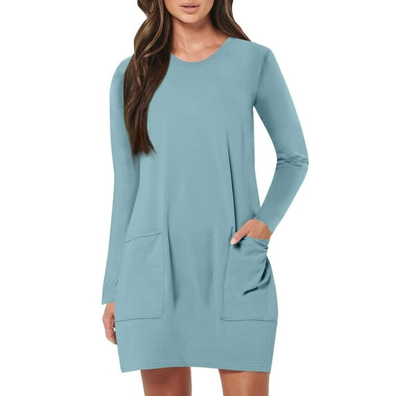 Womens Summer Dresses, Women Dresses,Women's Sleeveless Mini Tank Dress Casual Athletic Workout Tennis Sport Dress with Pockets Lightweight Comfortable Stretchy