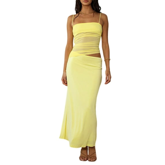 Womens Summer Flowy High Waist Ruffle Tiered Casual Cute Boho Beach Short Skirts Built-in Shorts