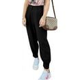 thumbnail image 1 of Womens Summer High Waisted Ankle Length Trouser Slacks With Pockets, 1 of 17
