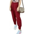 thumbnail image 1 of Womens Summer High Waisted Ankle Length Trouser Slacks With Pockets, 1 of 17
