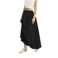 thumbnail image 1 of Womens Summer Long Skirt High Waist Pleated A-Line Casual Flowy Fairy Skirts, 1 of 8