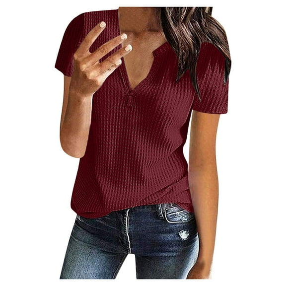 Womens Summer Outfits, Womens Tops, Women's Shirts Fashionable Blouses Elegant Top Casual Wear for Everyday Style