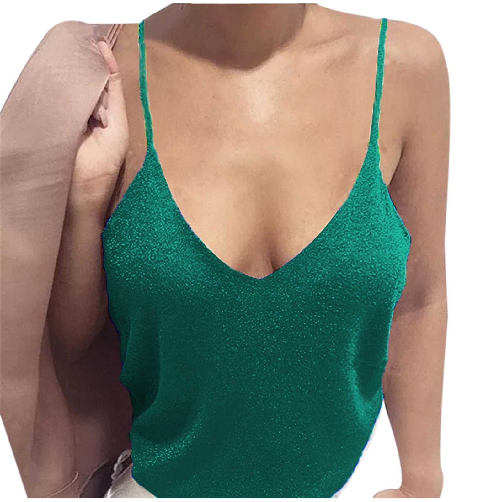 deep v neck cami