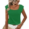thumbnail image 1 of Womens Summer Shirts Short Sleeve T Shirts TShirts for Women Solid Tank Tops Shirts New Arrivals, 1 of 7