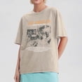 thumbnail image 1 of Womens Summer Short Sleeve Tops Spring Trendy Vacation Tees Crew Neck Graphic Print Y2K Fashion T Shirts, 1 of 4