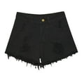 thumbnail image 1 of Womens Summer Shorts Athletic Ripped Wide-Leg Plus Size Jeans Shorts Casual Denim Shorts, 1 of 3