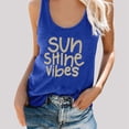 thumbnail image 1 of Womens Summer Sleeveless Ribbed Knit Stretchy Tank Sweater Lightweight Shirt Tops 2024 Trendy Outfits Clothes Sleeveless Tank Top T Shirt Graphic Top plus Size Camisole Active Tops Dress Top Lace, 1 of 4