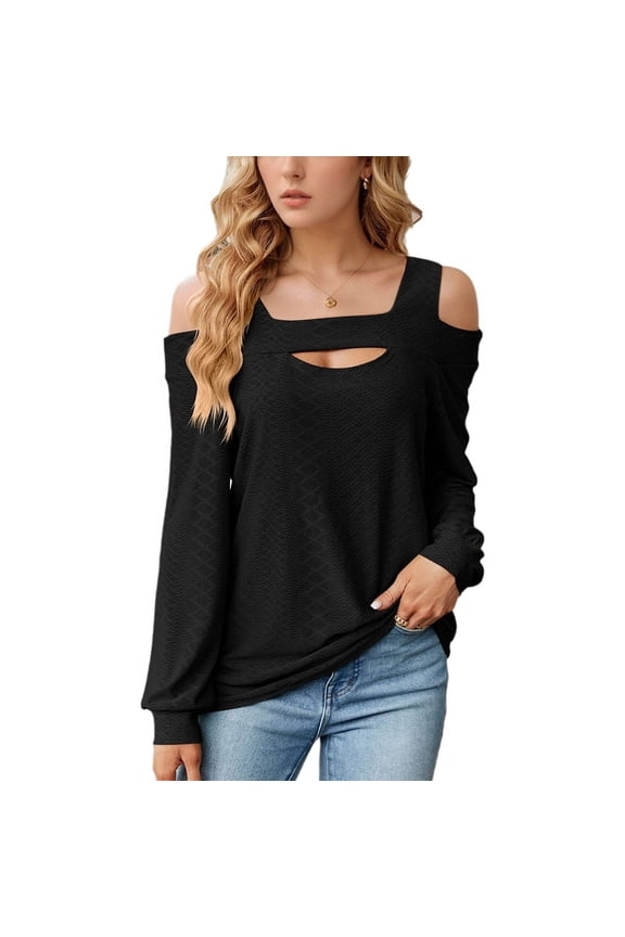 Womens Summer Square Neck Black S