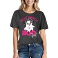 thumbnail image 1 of Xuety Womens Summer T-Shirts Breast Cancer Shirts Graphic Pink Ribbon Tshirt Cancer Awareness Tee Tops, 1 of 3