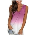 thumbnail image 1 of Womens Summer Tops 3xl Top 80s Tops for Women Apricot Tops for Women Dress Top Crop Petite Business Casual Shirts Shirt Dressy Band Adventure Long Camisole Tank Pink S, 1 of 4
