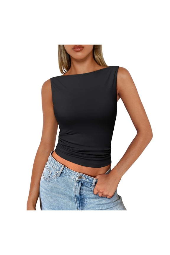 Womens Summer Tops 4x for Women Camisole Leotard Women Top Apparel Bra 2xl Tops All The Things Back Support Top 4x Workout Clothes for 2 Pk Night Gowns Blouses Tops Fashion Ladies Going Out Black XL