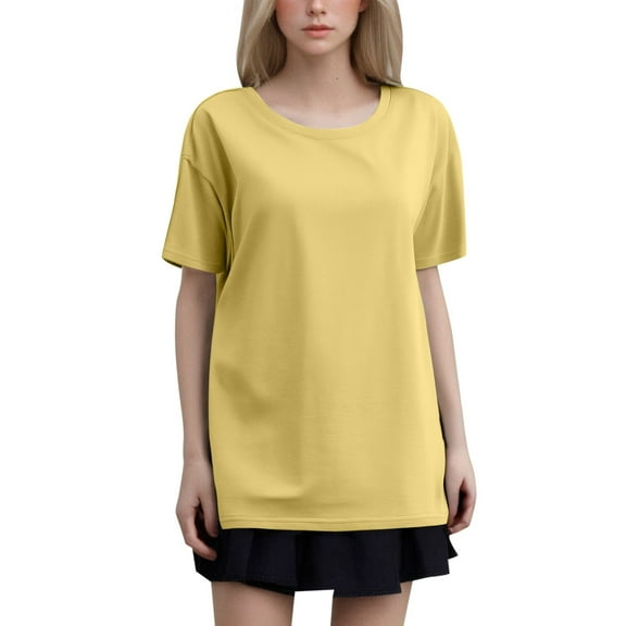Womens Summer Tops Blouse Junior Top Blouse Woman Womens T Shirts Fitted Fit Long Sleeve Shirt Women plus Size Tops Dressy Tee Shirts Long Women Causal V Neck T for 3 Shirt XXXL