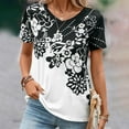 thumbnail image 1 of Womens Summer Tops Boho Petite Work Blouses for Women Office Professional Womens Fashion Tops, 1 of 7