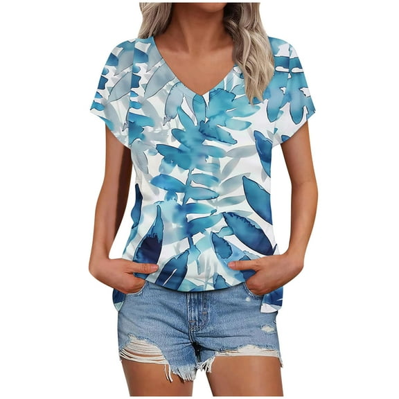 Womens Summer Tops Casual Boho Plus Size Blouses for Women Casual Oversized Button Down Shirts for Women Womens Sports Tops Sleeveless Warehouse Today Shipping My+Orders