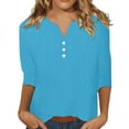 thumbnail image 1 of Womens Summer Tops Casual Ladies Tops And Blouses Short Sleeve Womens Loose T Shirts, 1 of 7
