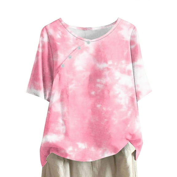 Womens Summer Tops Casual Purple Grey Shirts for Women Dressy Summer Chic Clothes for Women Over 50