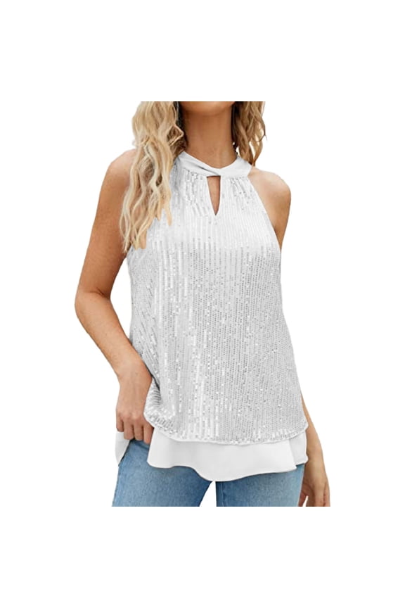 Womens Summer Tops Compression Women Muscle Shirt Women Fitted Ladies Graphic Crop Tops Shirt with Strings Big Tops Baggy Womens Crop Top Petite Athletic Spandex Neck Hanging Top With White M