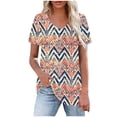 thumbnail image 1 of Womens Summer Tops Cotton Big Tshirts to Wear With Leggings Beach Shirt Sunshine White, 1 of 4