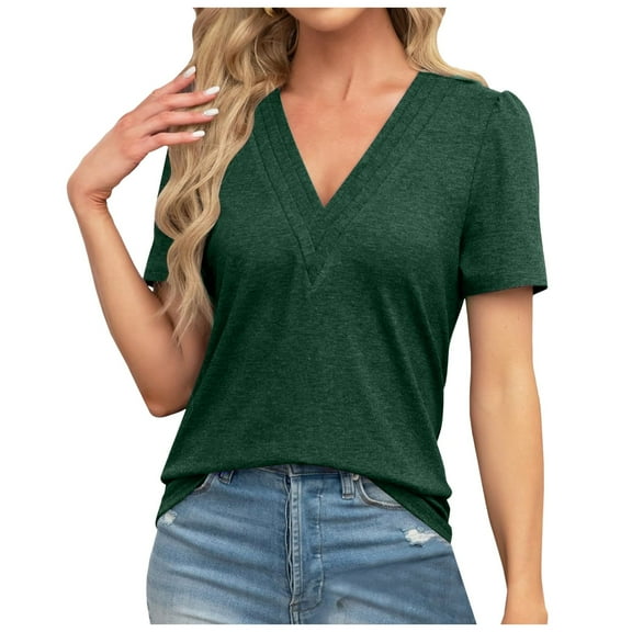 Womens Summer Tops Cute Summer Shirts Women Sublimation Blanks Shirts Knit Blouse Pajama Tops for plus Size Women Blouses Button down Mid Sleeve for Not Today Shirt Long Button down Christmas M