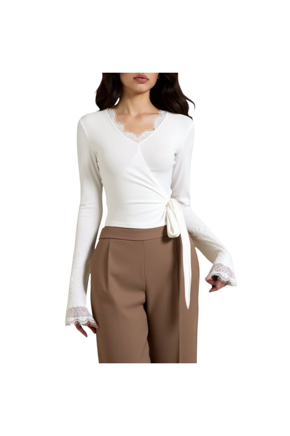 Womens Summer Tops Dress Top Women Button up Shirt Women Short Sleeve Womens Neck Long Sleeve Patchwork Shirt Short Tech Tee Yoga Blouses Work Shirts Comfy Work Blouses Long M