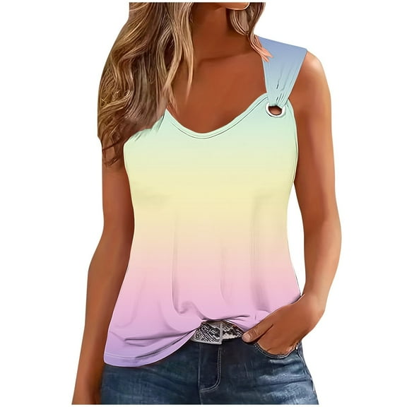 Womens Summer Tops Dressy Casual 2025 Spring Fashion Blouses for Women Fashion 2025 Summer Womens T Shirts Loose Fit Cotton