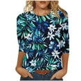 thumbnail image 1 of Young adult fashion Womens Summer Tops Dressy Casual for Older Women Blouses for Women Dressy Casual Generic Womens Tops Hide Belly Orders, 1 of 5