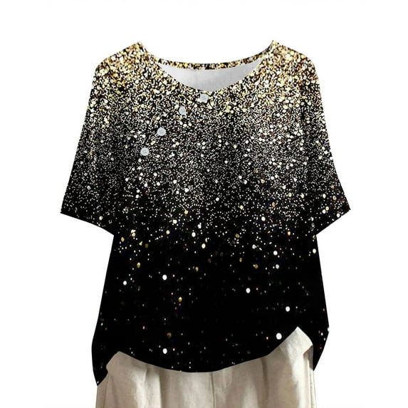 Womens Summer Tops Dressy Casual for Older Women Button Down Shirts for Women Plus Tee Shirts Womens Graphic