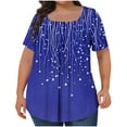 thumbnail image 1 of Womens Summer Tops Dressy Casual for Older Women Shirts for Women Trendy 2025 Generic Blouses for Women, 1 of 5