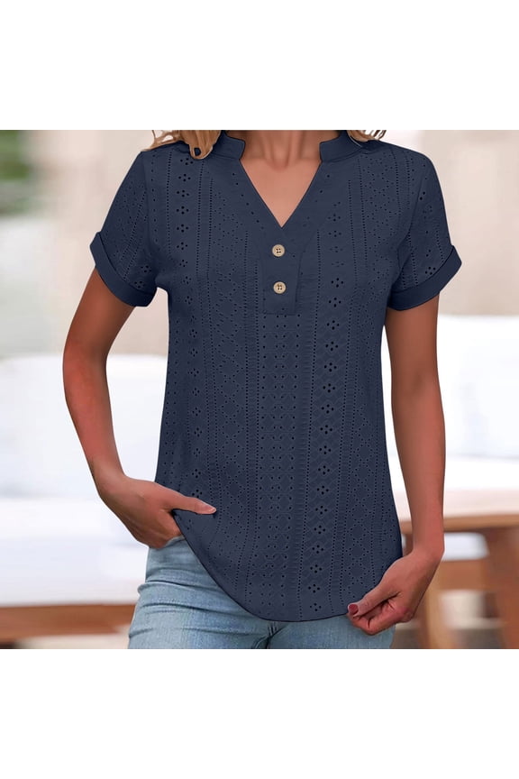 Womens Summer Tops Fashion Clothes Casual Short Sleeve T Shirts Tops