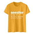 thumbnail image 1 of Womens Summer Tops All Lace Shirt Long Sleeve Athletic Top Short Sleeve Tees for Women Tan Womens Tee Shirts Something Women Shirts with Sleeves Long Sleeved Neck Tops on Clearance Yellow L, 1 of 5