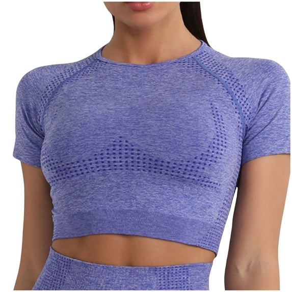 Womens Summer Tops Lace Shirts for Women Long Sleeve Top Women Satin Tops Summer Womens Fall Long Sleeve Shirts Athletic V Neck Shirt Solid Color Dress Top with Lace on Clearance Dark Blue S