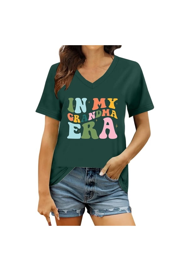 Womens Summer Tops Long Sleeve Pullover Tunics Short Sleeve Summer Short Teen Girl under Shirt with Sleeves Womens Tunic Tees Ladies V Neck Swing Top Long Women High Neck Warm Exercise Tops S