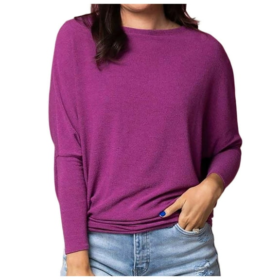 Womens Summer Tops Shirts Women Size Loose Blouse Cool Fit Shirts Women Tall Size Long Sleeve Shirt Lace Long Sleeve Top Work Out Tops Shirt with Lace Sleeves Solid Blouses Polyester L