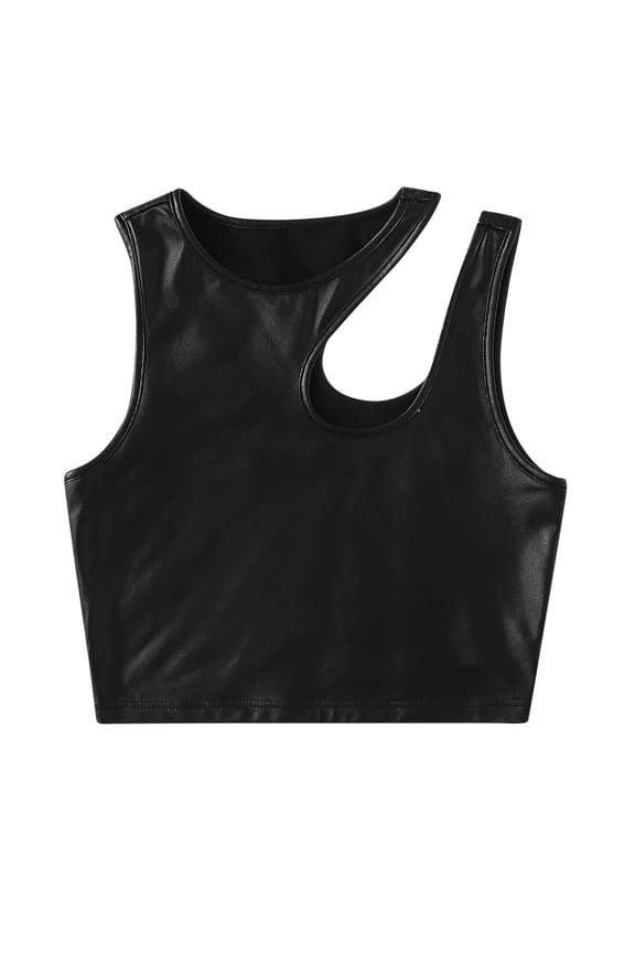 Womens Summer Tops Silk Top Women plus Size Undershirt 49er Top Women Crop Mesh Shirt Women Womens Strappy Tank Tops Ladies Leather Vest Short Top
