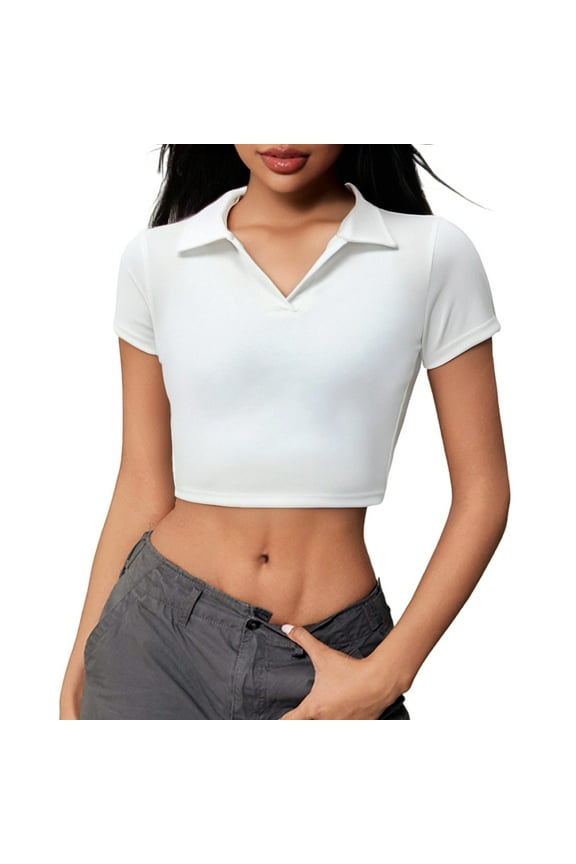 Vetement Femme ete 2025 Women's Athletic T Shirt Casual Short Sleeve Crew Neck Top For Sports Outdoor Activities Comfortable Breathable Fabric Stretchy Fit Workout Running Yoga Gym Daily Wear XS