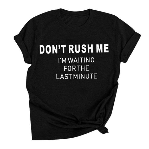 Womens Summer Tops,Summer Tops for Women 2025 Women Letter Printing Short Sleeve Shirt Casual Tops Blouse