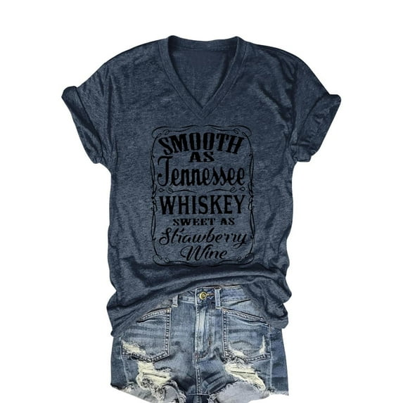 Womens Summer Tops T Shirt Women Fashion Fall T Shirt Work Out Clothes Women S Women's Athletic Tees Tees Fall Clothes Junior Girls Girls Light Long Sleeve Shirts round on Clearance Dark Blue S