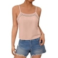 thumbnail image 1 of Womens Summer Tops Thin Loose Solid Color Top Vest on Sale, 1 of 5